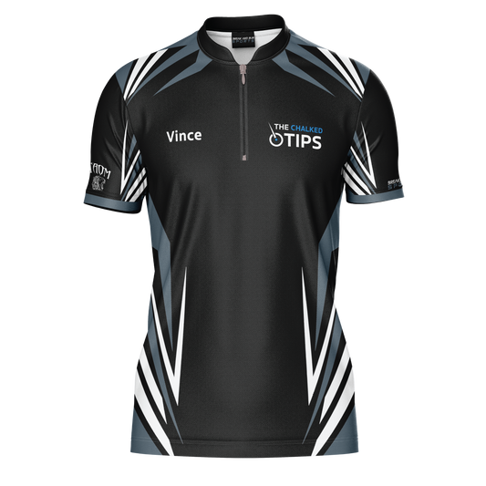 The Chalked Tips Custom Billiards Jersey
