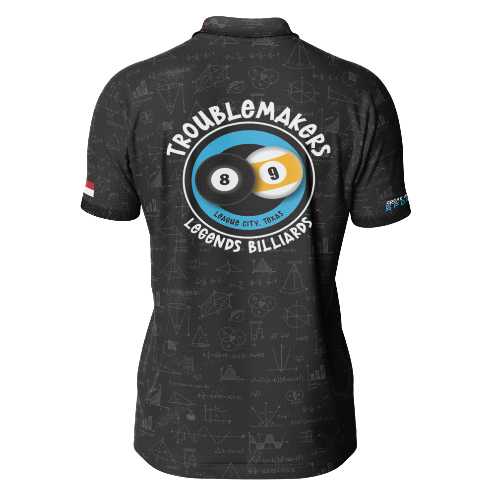 Troublemakers Fully Custom Polo
