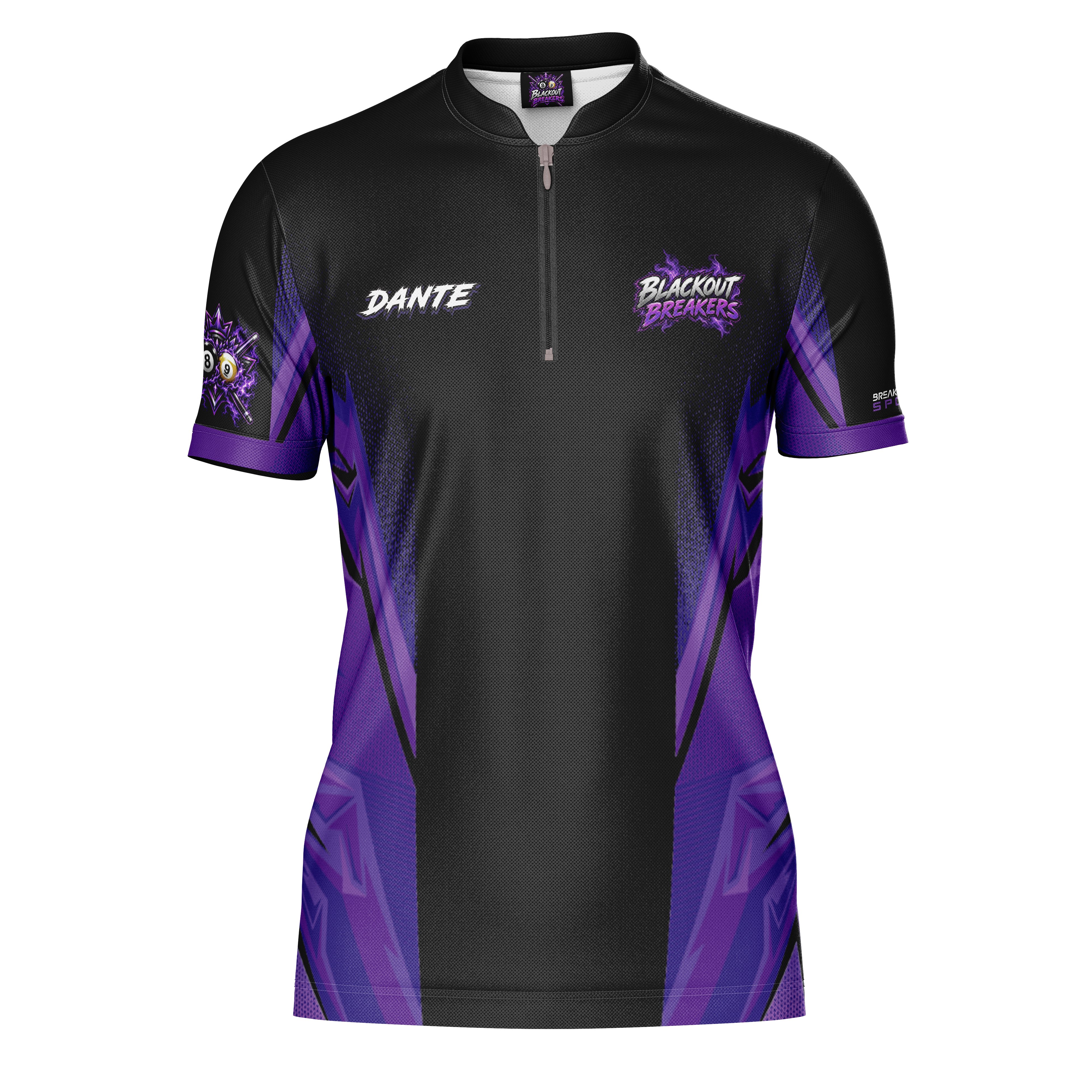Blackout Breakers Custom Billiards Jersey