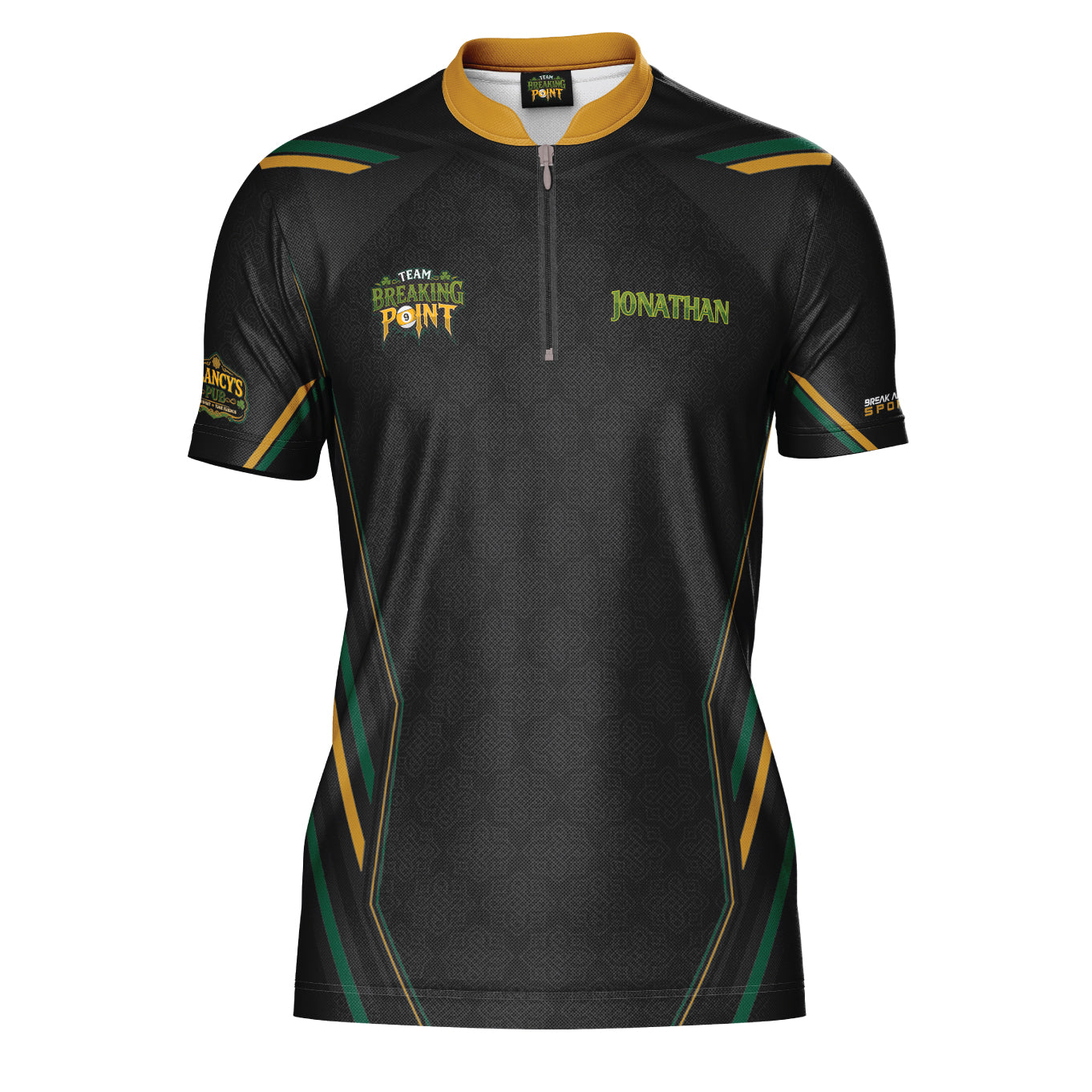 Breaking Point Custom Billiards Jersey