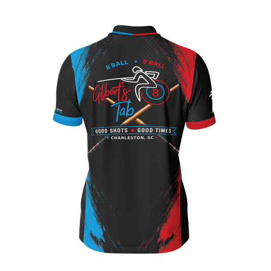 Gilbert's Tab Custom Polo Billiards Jersey