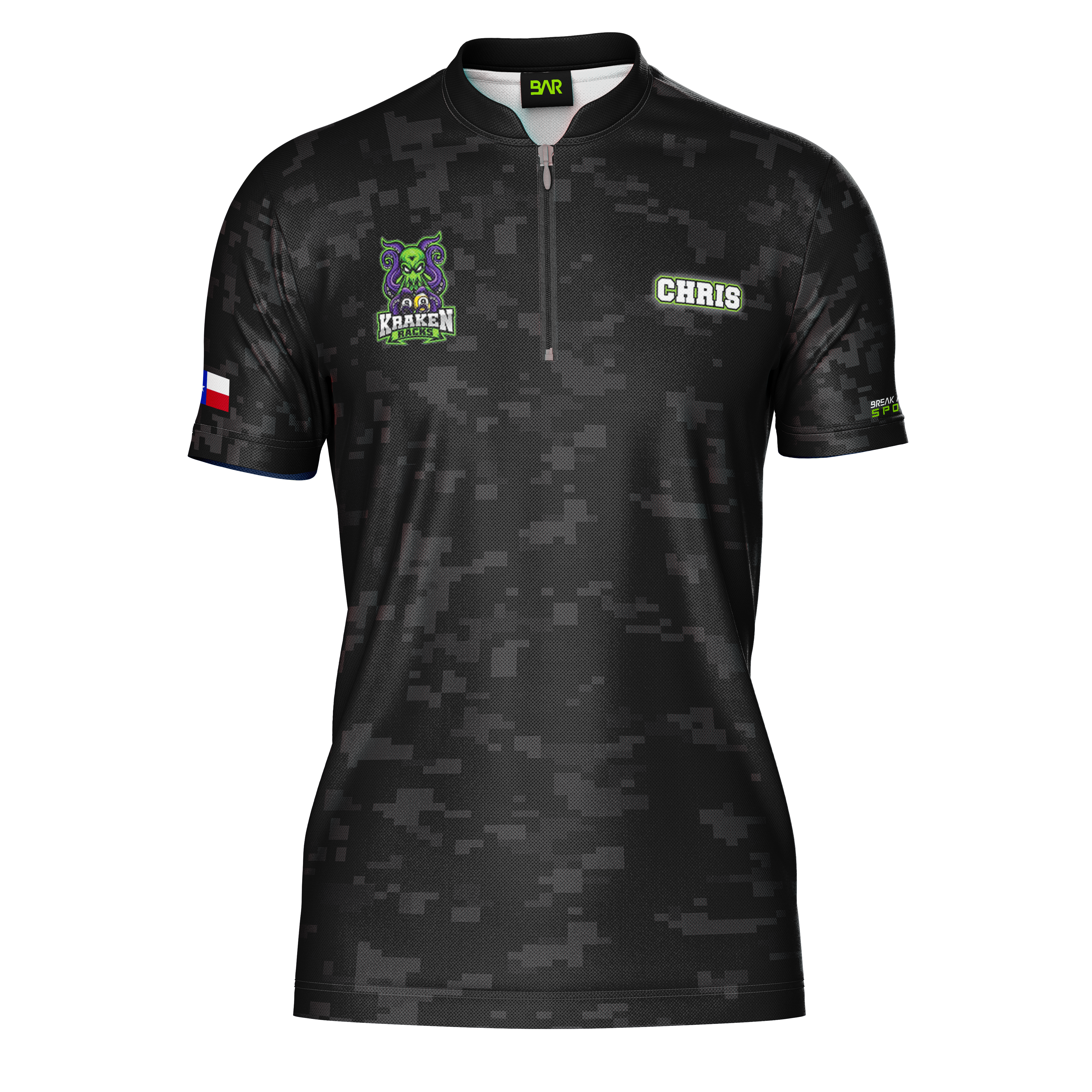 Kraken Racks Fully Custom Shirt