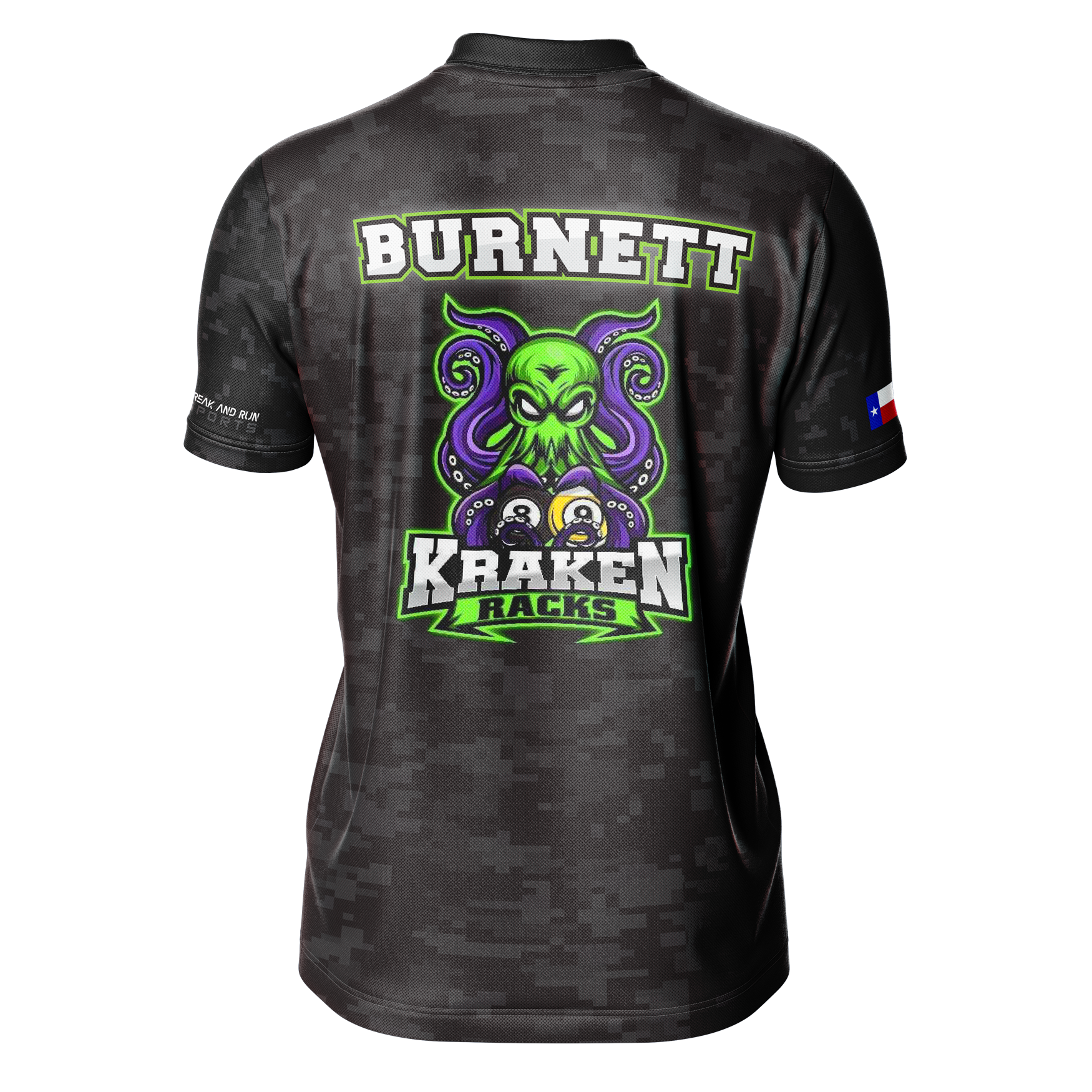 Kraken Racks Fully Custom Shirt