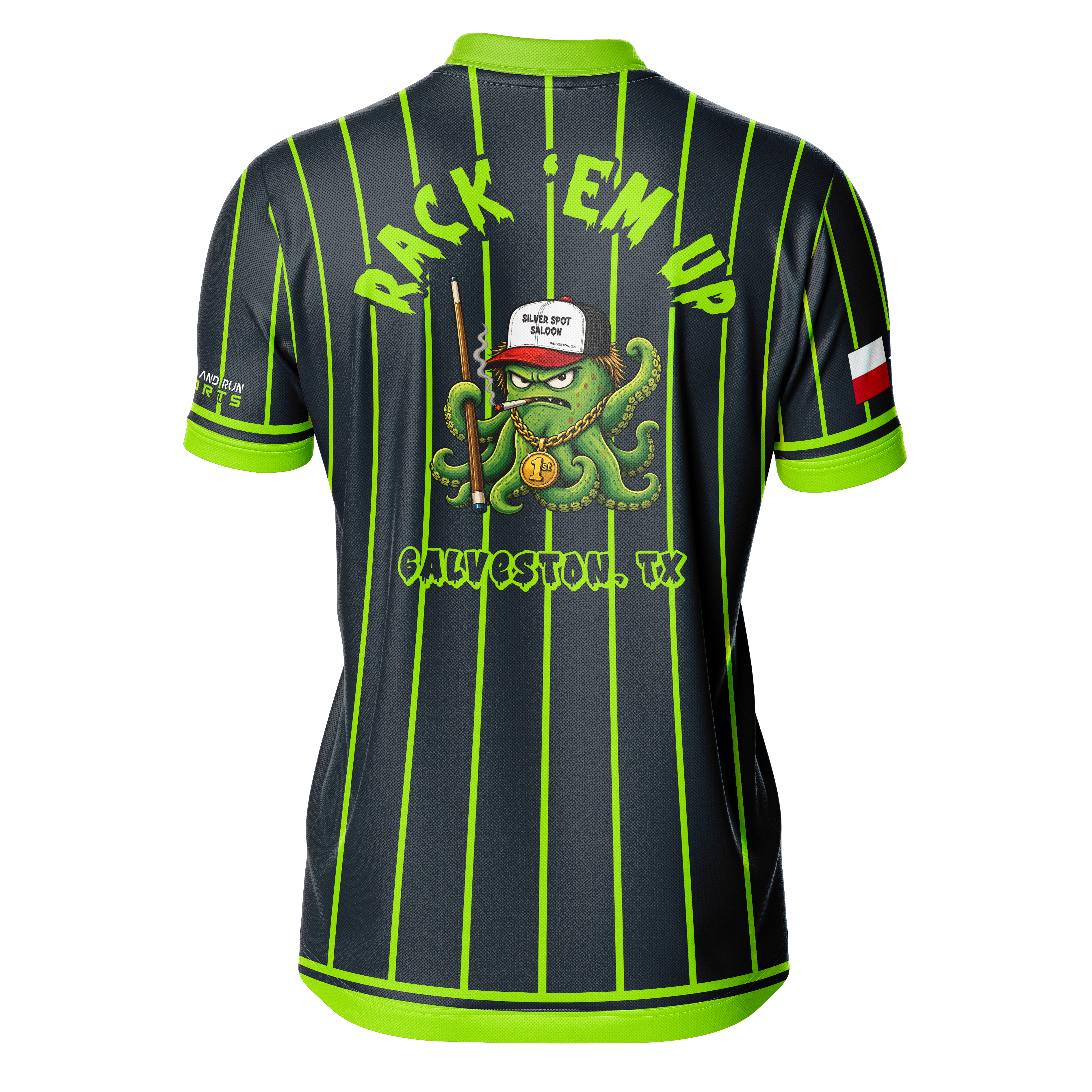 Rack 'Em Up Custom Pool Jersey