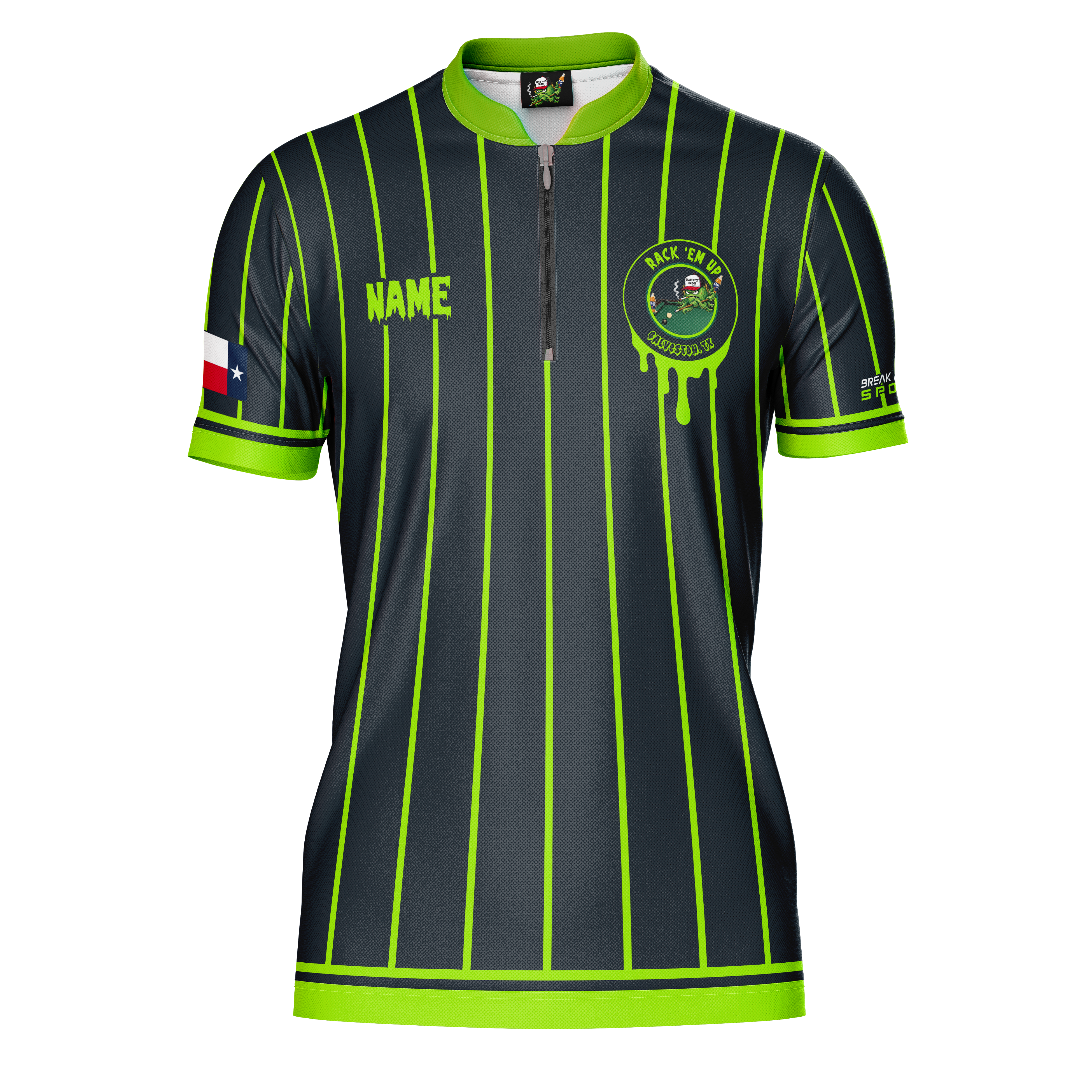 Rack 'Em Up Custom Pool Jersey