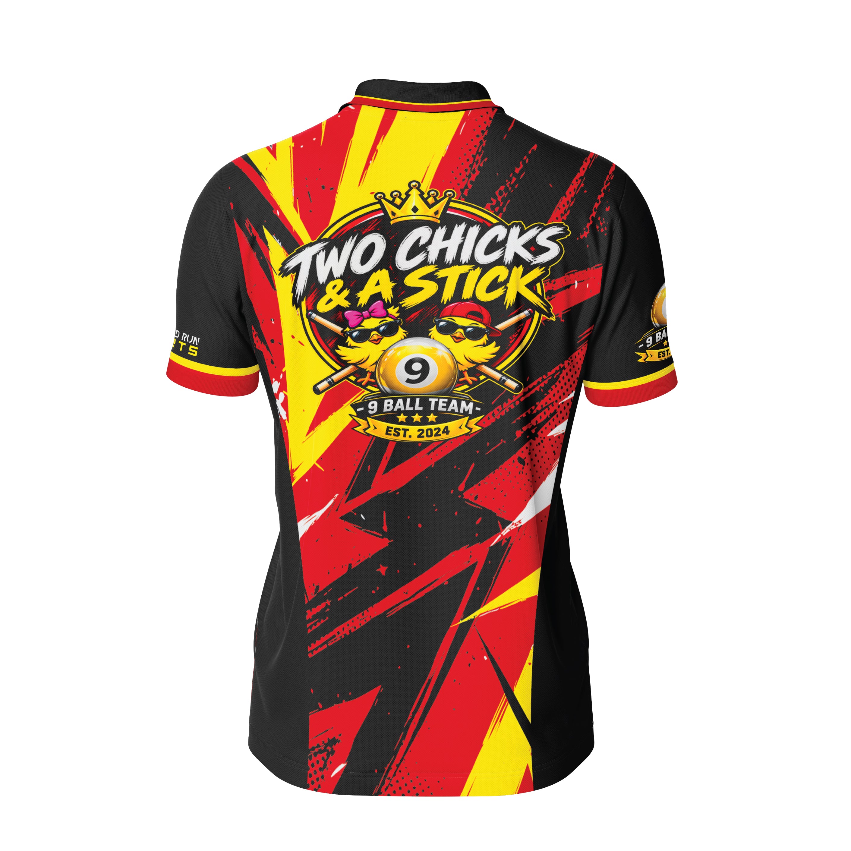 Two Chicks & A Stick Custom Pool Jersey